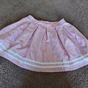 Hot Topic pink pleated skirt